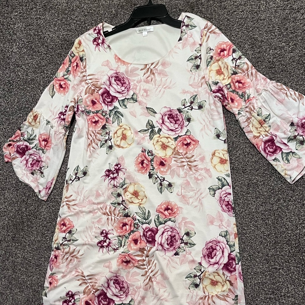 Floral dress from Downeast.